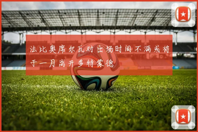 法比奥席尔瓦对出场时间不满或将于一月离开多特蒙德